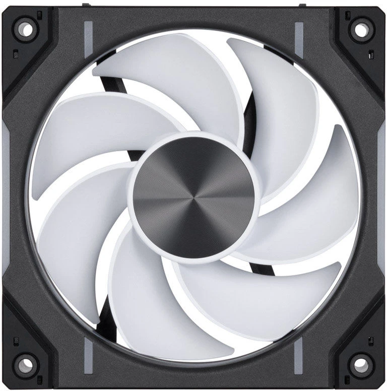 PHANTEKS NV7 - juodas + D30 PWM Reverse Airflow D-RGB fans, 3-pack - 120mm