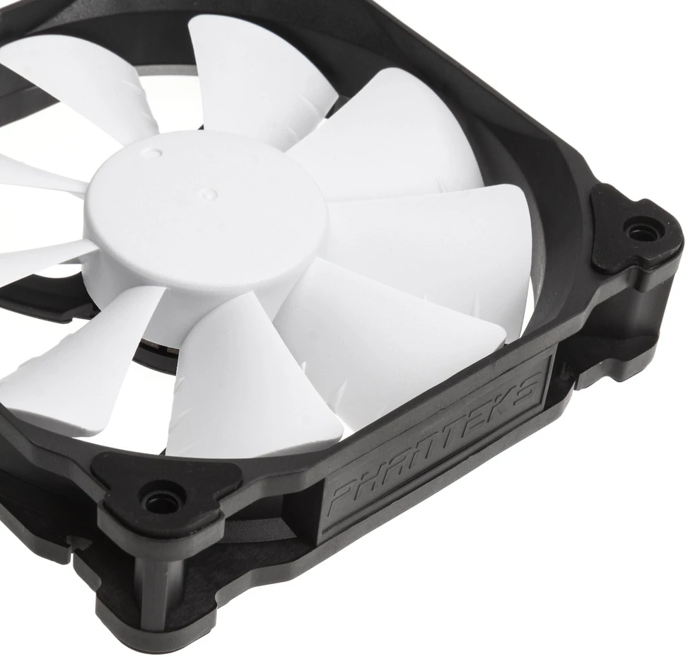 PHANTEKS PH-F120XP, PWM – 120mm, juodos spalvos/baltos spalvos