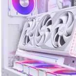 „Phanteks Premium PCIe Gen 5“ vertikalus GPU laikiklis, DRGB, su PCIe 5.0 stovo kabeliu – 220 mm, baltas