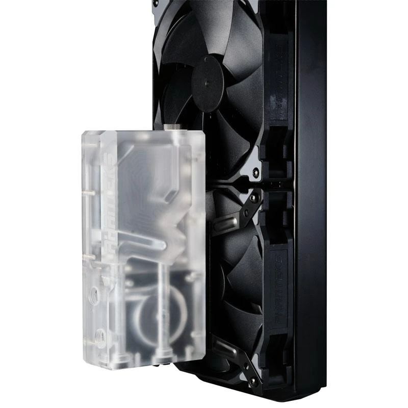 PHANTEKS R160C rezervuaras – permatoma akrilinė galinė plokštelė, DRGB-LED
