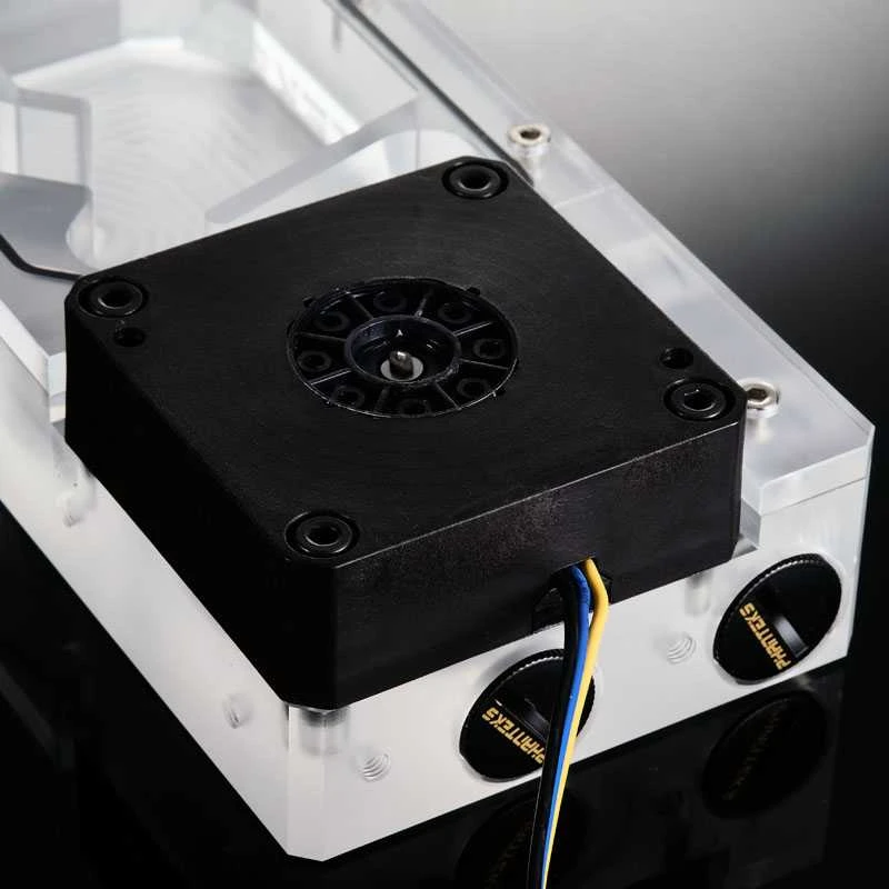 PHANTEKS R160C rezervuaras – permatoma akrilinė galinė plokštelė, DRGB-LED