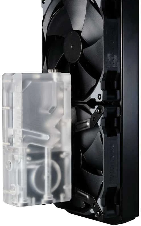 PHANTEKS R160C rezervuaras – permatoma akrilinė galinė plokštelė, DRGB-LED
