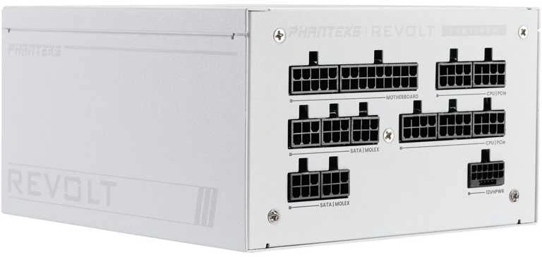 Maitinimo šaltinis Phanteks Revolt 1000W Baltas (PH-P1000PR_WT01C)