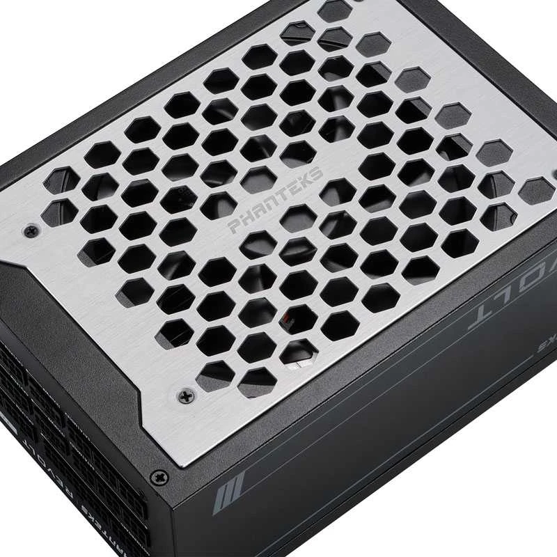 Phanteks Revolt 1600W Titanium, ATX 3.0, PCIe 5.0, fully modular - 1600 Watt, juodos spalvos