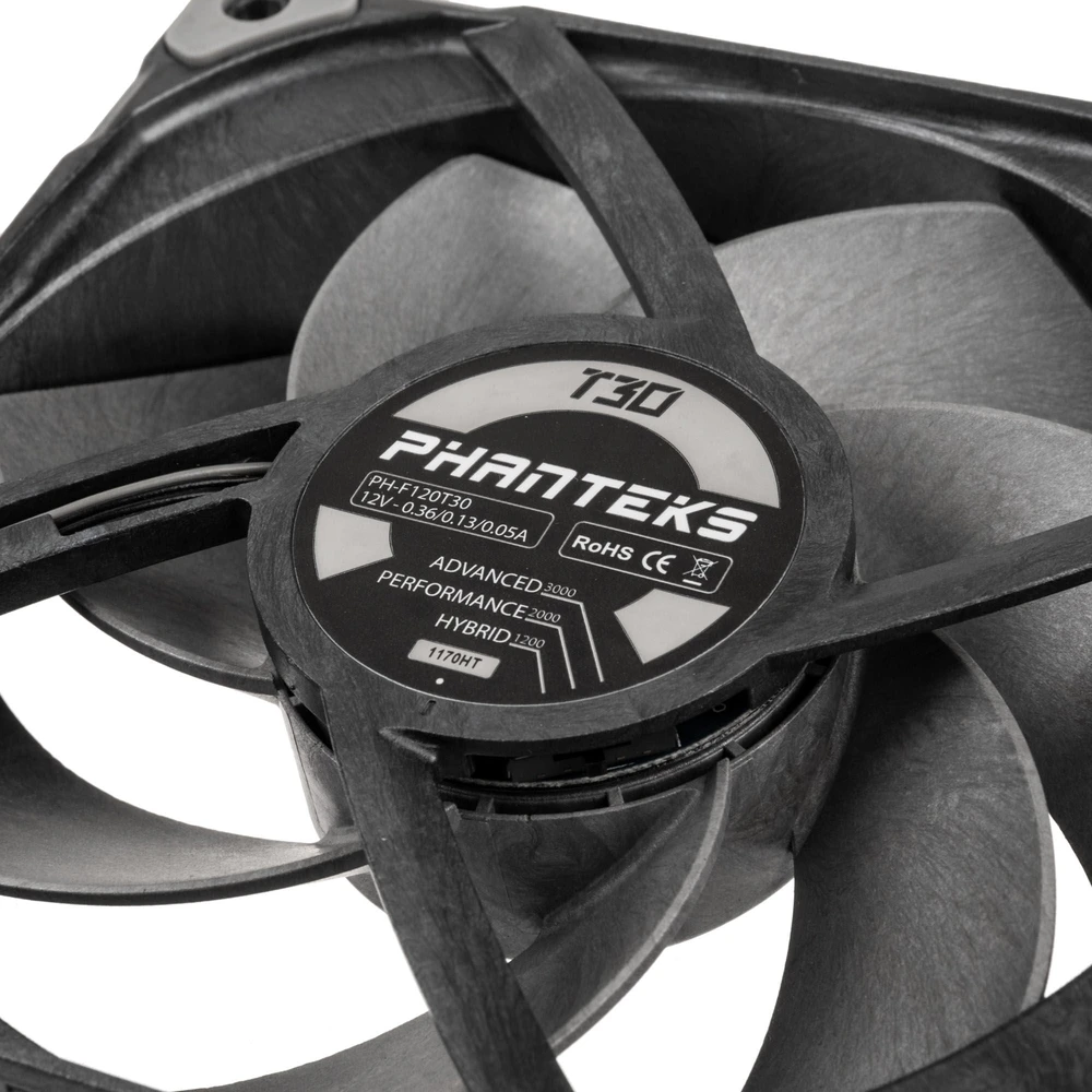 PHANTEKS T30 PWM 120mm Fan – juodas