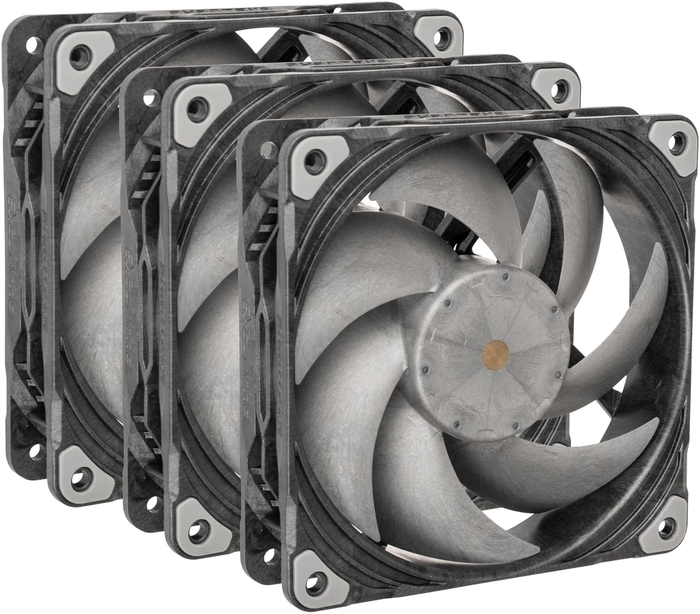 PHANTEKS T30 PWM 120mm Fan, Triple-Pack – juodas