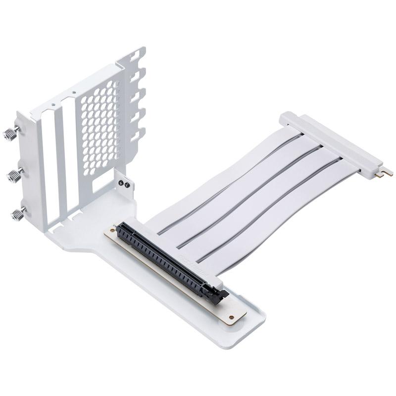 PHANTEKS Vertical GPU Bracket II + PCI-E 4.0 x16 riser ribbon cable, 22 ...