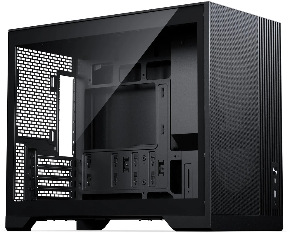 PHANTEKS XT M3 PC-kompiuterio korpusas, Mini-kompiuterio korpusas, mATX, Tempered Glass – juodos spalvos