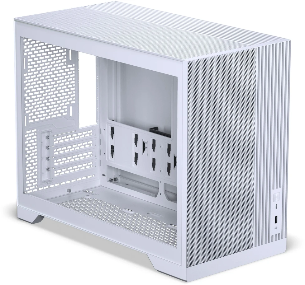 PHANTEKS XT M3 PC-kompiuterio korpusas, Mini-kompiuterio korpusas, mATX, Tempered Glass – baltos spalvos