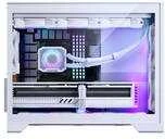 PHANTEKS XT M3 PC-kompiuterio korpusas, Mini-kompiuterio korpusas, mATX, Tempered Glass – baltos spalvos