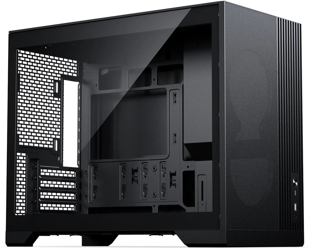 PHANTEKS XT M3 PC Case, Mini Case + D30 PWM Regular Airflow D-RGB Fans, Pack of 3, Juodas