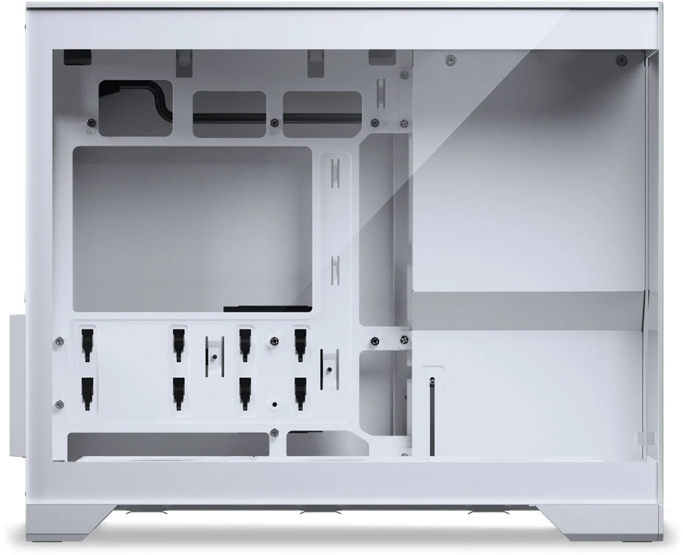 „Phanteks XT V3“ kompiuterio korpusas, mini korpusas, mATX, grūdintas stiklas · įskaitant 3 x 120 mm ventiliatorius, „Baltas“
