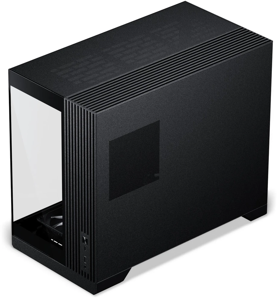 „Phanteks XT V3“ kompiuterio korpusas, mini korpusas, mATX, grūdintas stiklas · įskaitant 3 x 120 mm ventiliatorius, Juodas