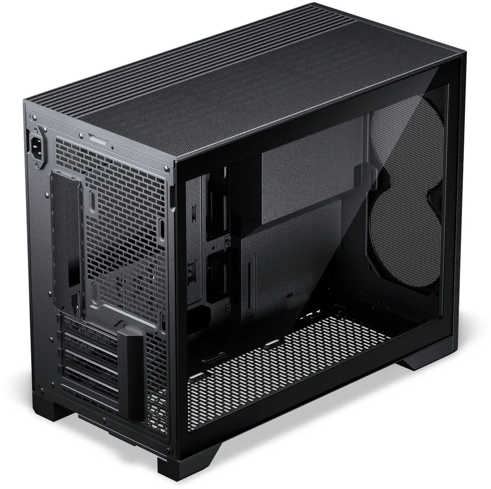 „Phanteks XT V3“ kompiuterio korpusas, mini korpusas, mATX, grūdintas stiklas · įskaitant 3 x 120 mm ventiliatorius, Juodas