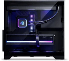 Phanteks XT V5 PC Case, Mid-Tower, ATX, Tempered Glass, RGB – Juodas