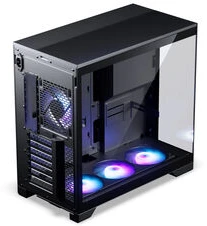 Phanteks XT V5 PC Case, Mid-Tower, ATX, Tempered Glass, RGB – Juodas