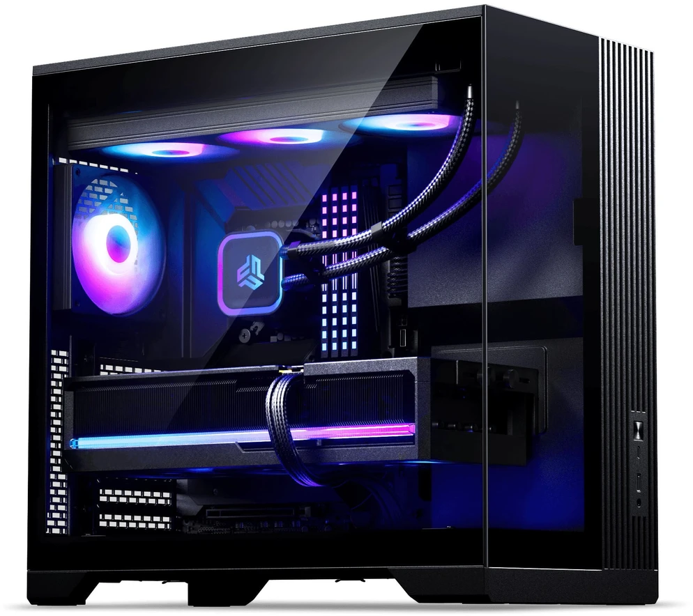 Phanteks XT V5 kompiuterio korpusas, Mid-Tower, ATX, grūdintas stiklas, RGB – juodas