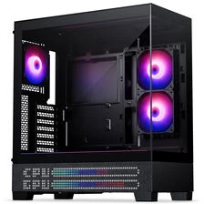 „Phanteks XT View Matrix“ korpusų rinkinys, „Midi-Tower“, E-ATX, grūdintas stiklas + „Nxlinq V2“ šakotuvas – juodas