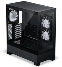 „Phanteks XT View Matrix“ korpusų rinkinys, „Midi-Tower“, E-ATX, grūdintas stiklas + „Nxlinq V2“ šakotuvas – juodas