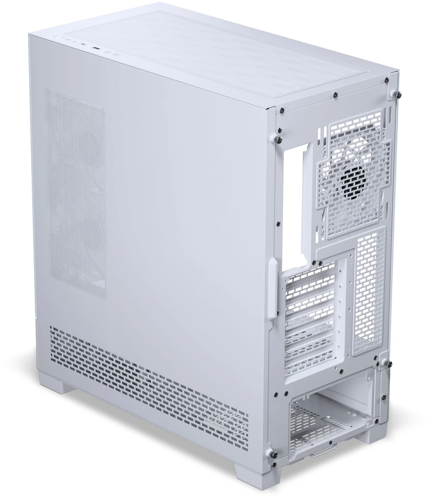 „Phanteks XT View Matrix“ kompiuterio korpusas, vidutinio bokšto tipo, E-ATX, grūdintas stiklas, „Matrix LED“ – Baltas
