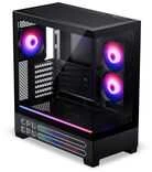 „Phanteks XT View Matrix“ kompiuterio korpusas, vidutinio bokšto tipo, E-ATX, grūdintas stiklas, „Matrix LED“ – Juodas