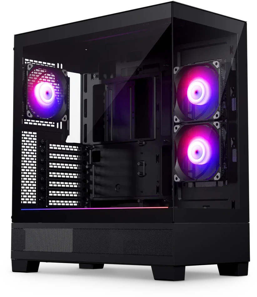 Kompiuterio Korpusas - Phanteks Xt View, Juodas