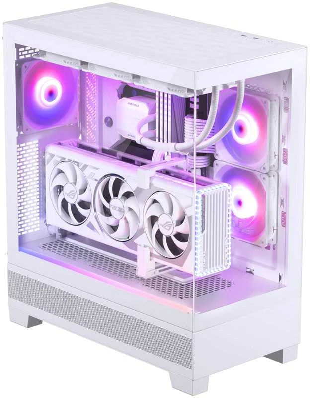 Phanteks XT View grūdinto stiklo langai, D-RGB - balta