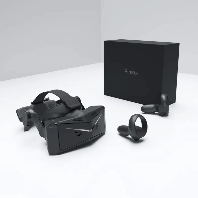 „Pimax Crystal Light“ virtualios realybės akiniai su valdikliais