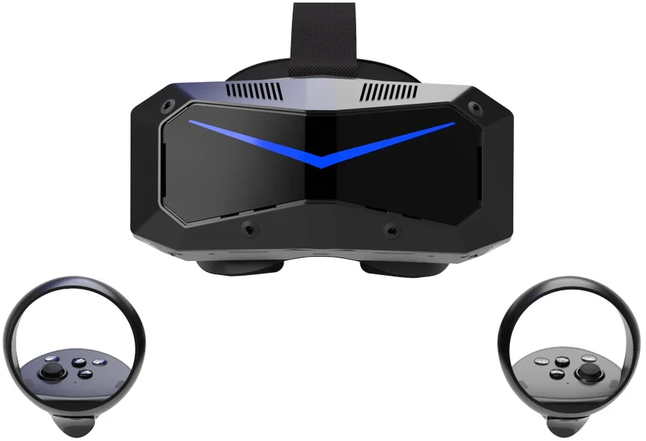 Pimax Crystal Super Ultrawide VR Headset, 3,840 x 3,840 pikselių, 90 Hz, 140° – juodas