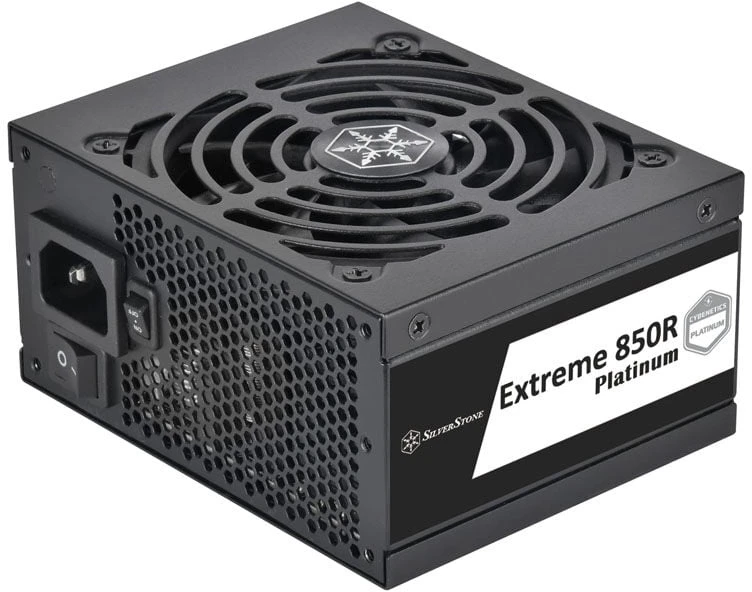„SilverStone SST-EX850R-PM Extreme SFX“ maitinimo šaltinis Platinum - 850 vatų