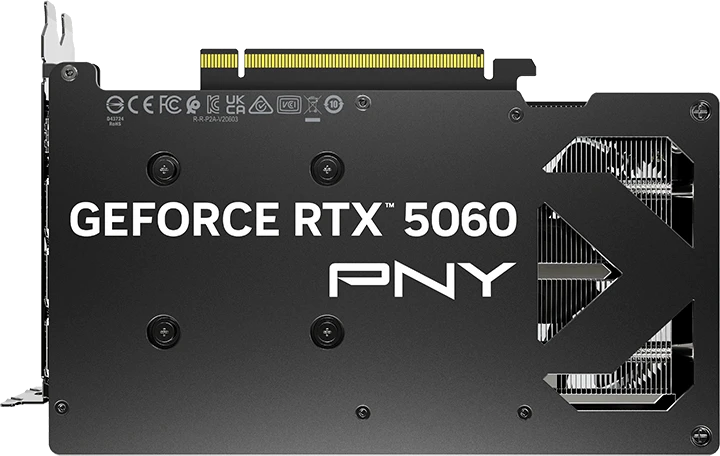 Vaizdo plokštė PNY GeForce RTX 5060 OC leidimas, 8192 MB GDDR7