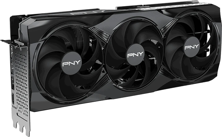 Vaizdo plokštė PNY GeForce RTX 5080 Triple Fan Grafikos plokštė, 16384 MB GDDR7