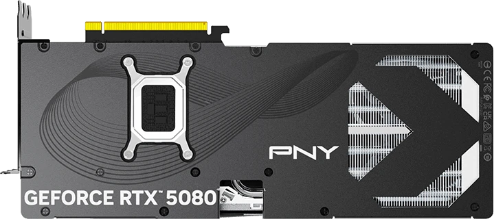 Vaizdo plokštė PNY GeForce RTX 5080 Triple Fan Grafikos plokštė, 16384 MB GDDR7