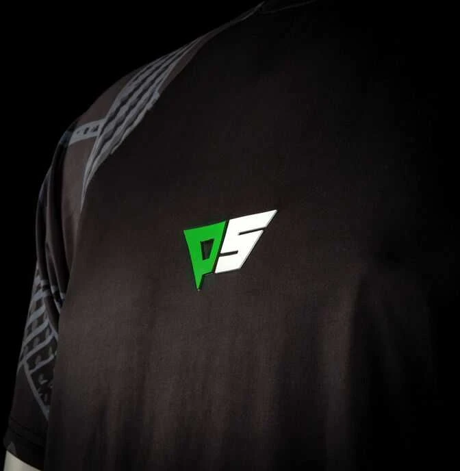 Polesetter ONE Simracing Jersey Žalias – L