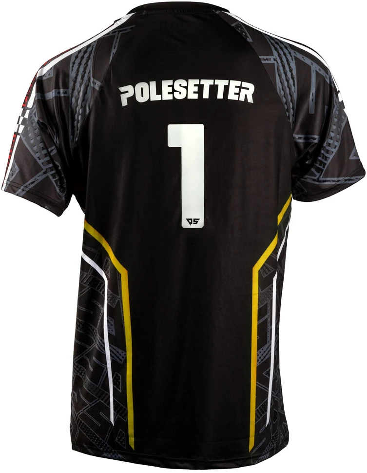 Polesetter ONE Simracing Shirt - Size XXL, yellow