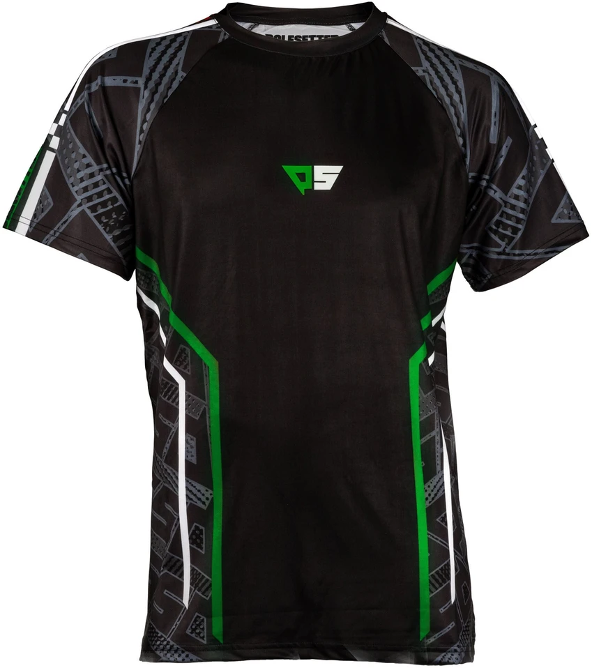 Polesetter ONE Simracing Shirt - Size XL, žalias