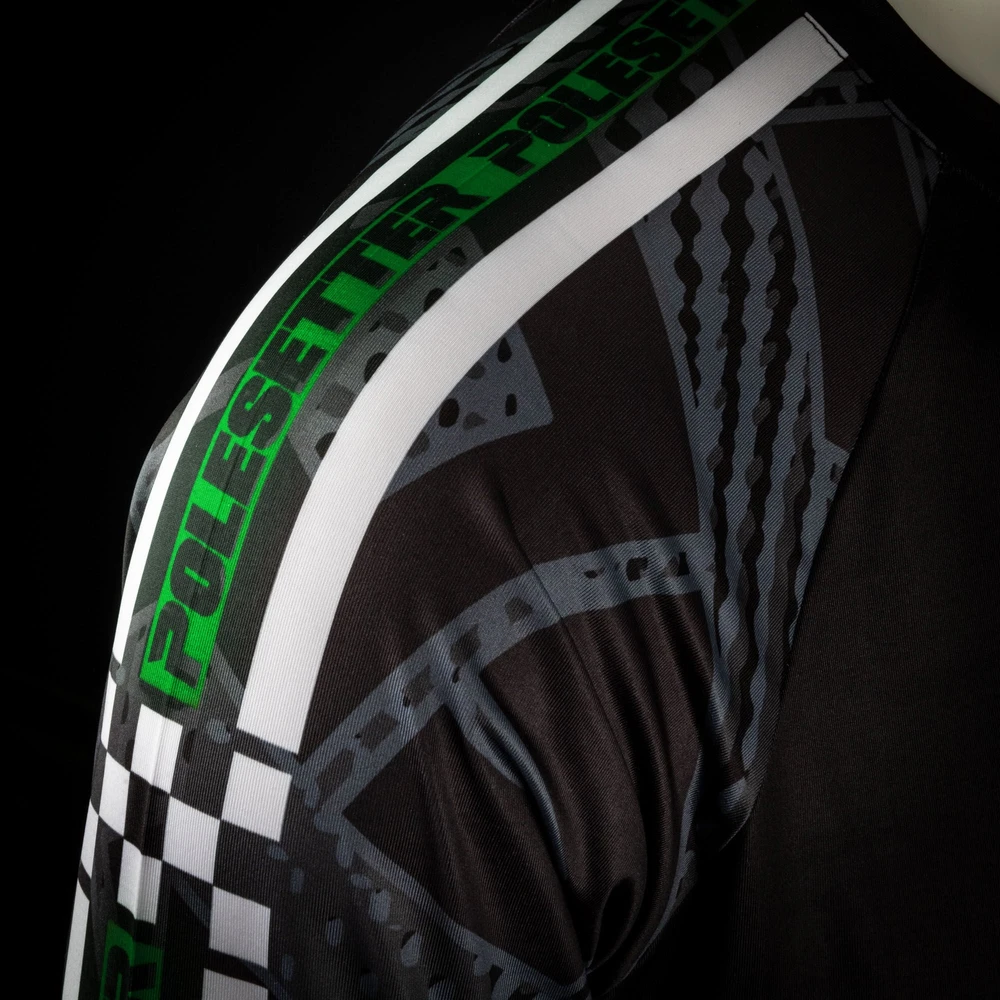 Polesetter ONE Simracing Jersey Žalias - Size M, žalias