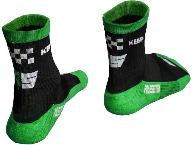 Polesetter Socken "Keep Calm" mit Noppen