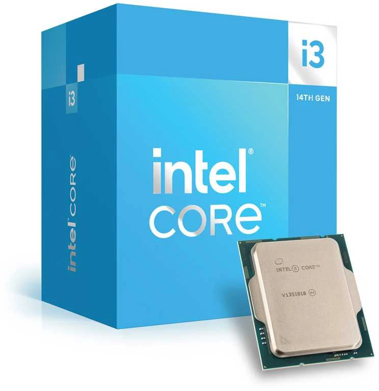 INTEL Core i3-14100 3,5 GHz LGA1700 12M talpyklos dėžutės procesorius