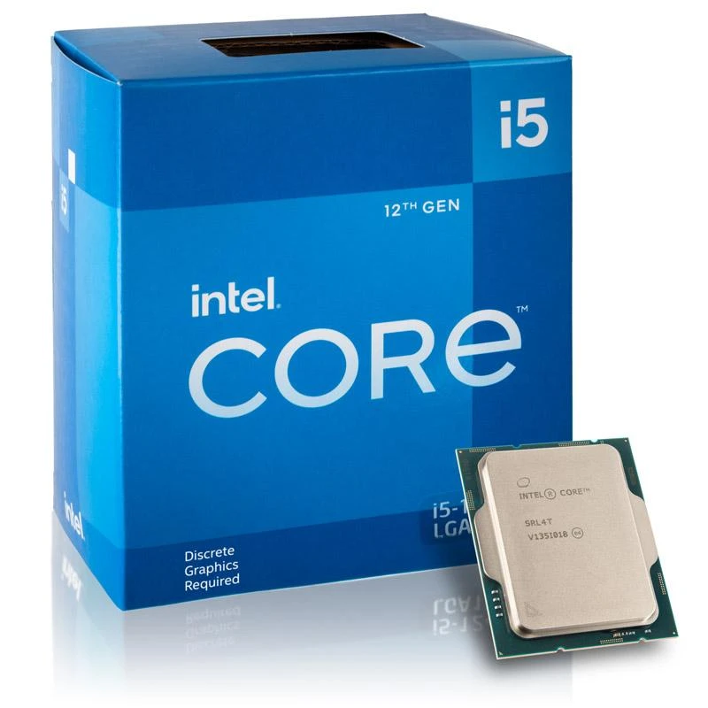 INTEL Core i5-12400F 2,5 GHz LGA1700 18M talpyklos dėžutės procesorius