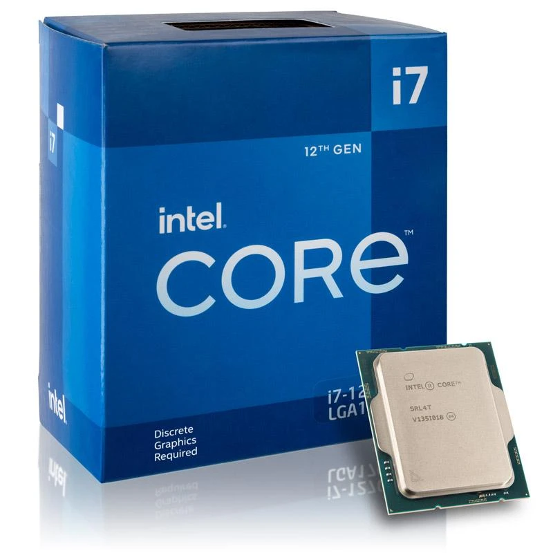 Procesorius Intel | i7-12700F | 2,1 GHz | LGA1700 | Procesoriaus gijos 20 | i7-127xx | Procesoriaus branduoliai 12