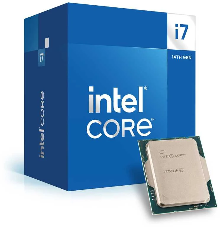 INTEL Core i7-14700 2,1 GHz LGA1700 33M talpyklos dėžutės procesorius