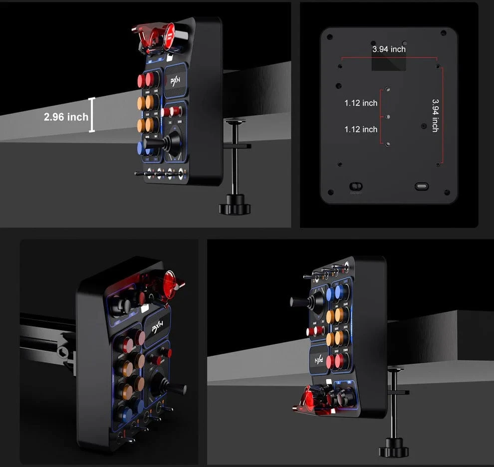 PXN CB1 Control Box – juodos spalvos