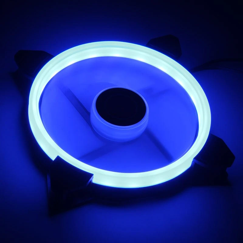 Raijintek IRIS 14 Rainbow RGB LED korpuso ventiliatoriai, 2-Part Set su valdikliu – 140mm