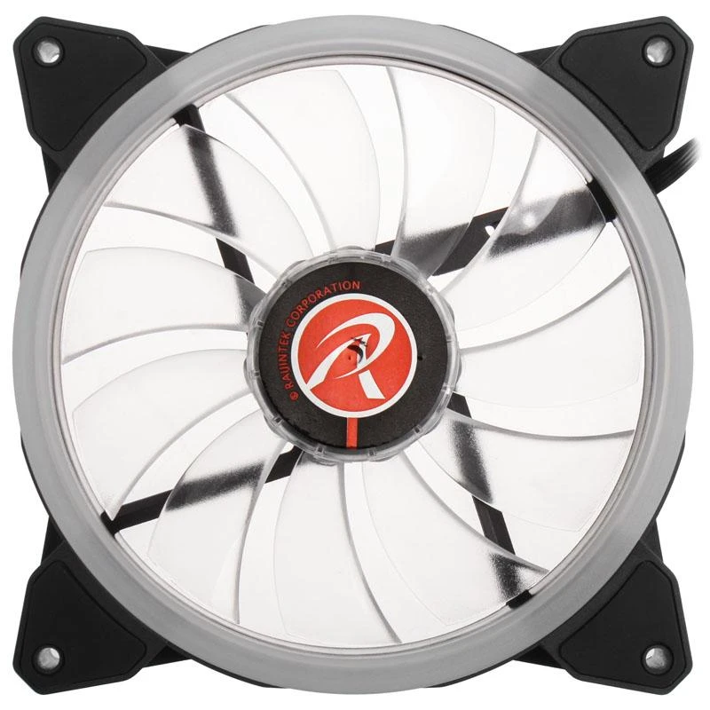 Raijintek IRIS 14 ventiliatorius su permatomomis mentėmis