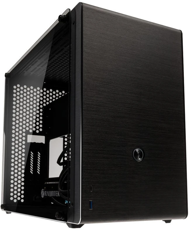 RAJ RAIJINTEK Ophion M Evo TGS „Midi Tower“ Juoda, Permatomas