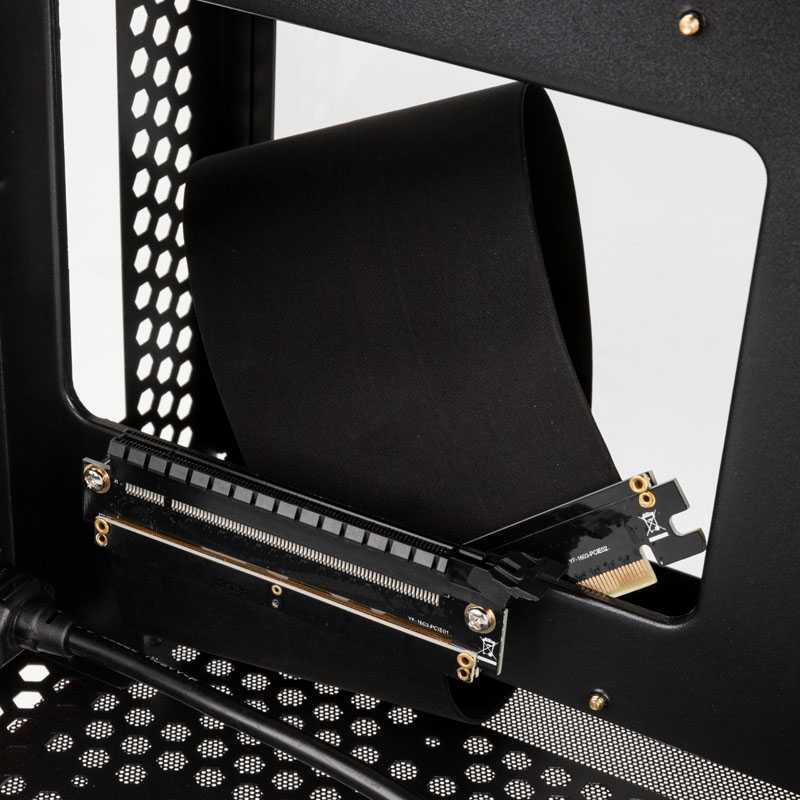 Raijintek Ophion M Evo TGS Micro-ATX kompiuterio korpusas, Tempered Glass - juodos spalvos