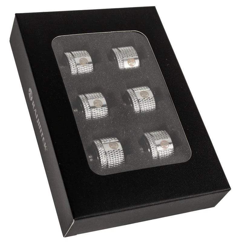 Raijintek Pelias D141806, 14mm – 6-pack, sidabrinis