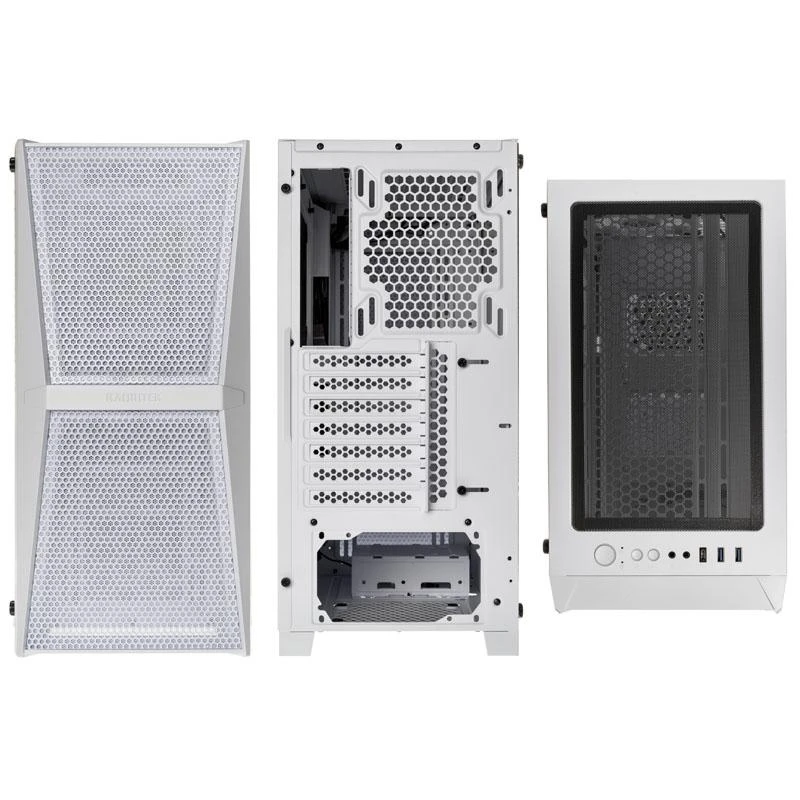 Raijintek SILENOS MS Midi Tower - baltas