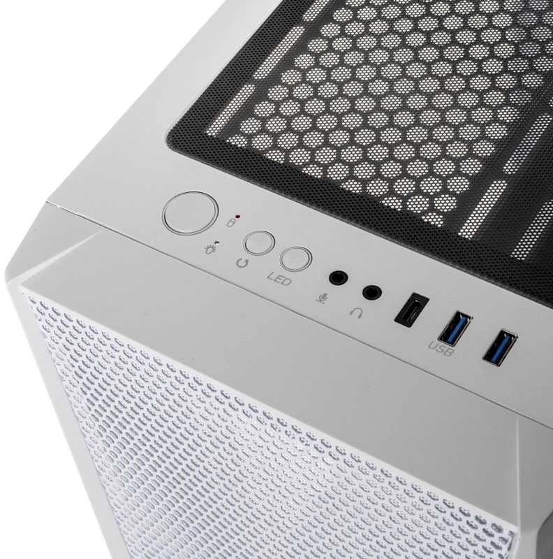 Raijintek SILENOS MS Midi Tower - baltas
